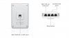 UBIQUITI Punkt dostępu Unifi 6 In-Wall 573,5 Mbit/s Biały Obsługa PoE U6-IW